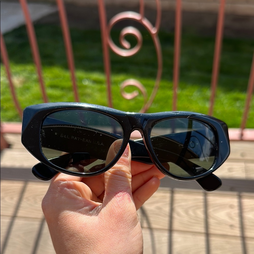 Ray Ban Vintage B&L Dekko Black Sunglasses